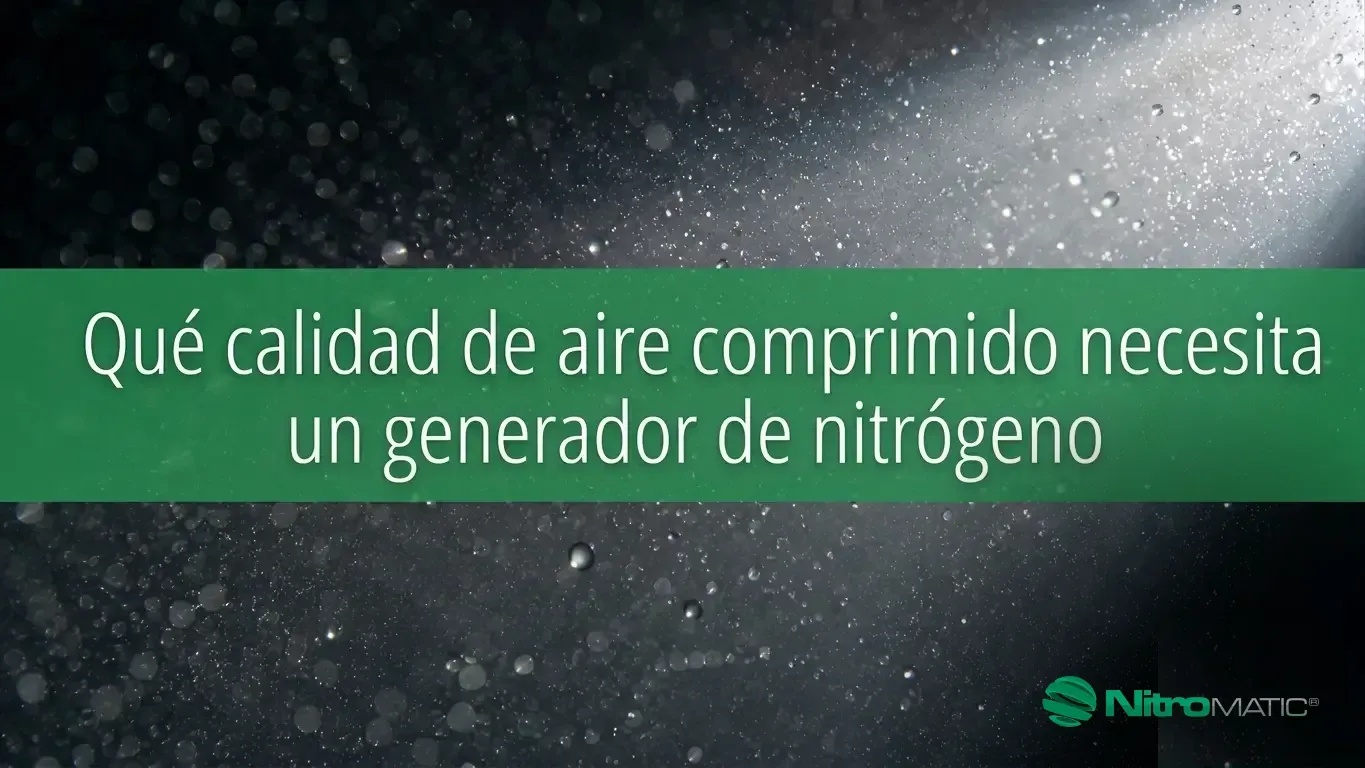 Portada del artículo sobre la calidad del aire comprimido que necesita un generador de nitrógeno